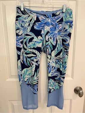 Lilly Pulitzer Luxletic Floral Weekender Crop Leggings